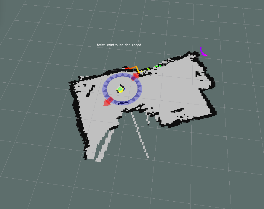 Dude mapping with gmapping