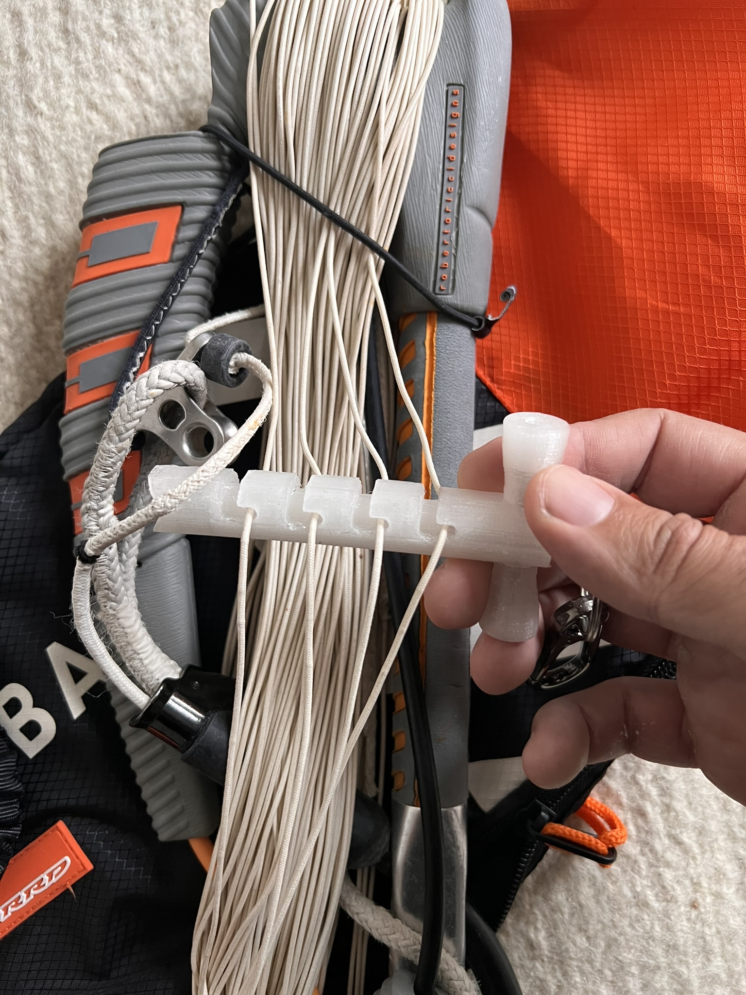 Kite lines holder